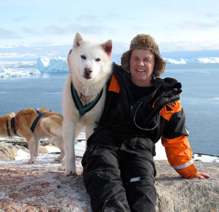 Doug and Husky