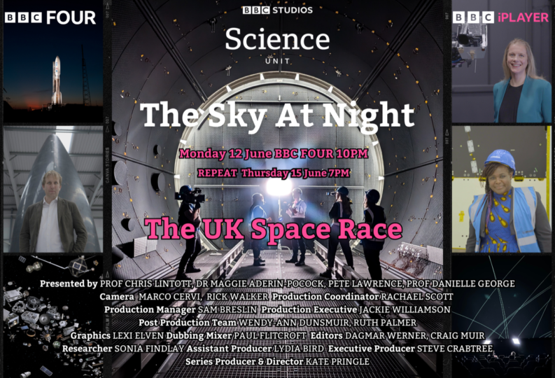 Danielle George in this month’s ‘The Sky at Night’, Tonight at 10pm